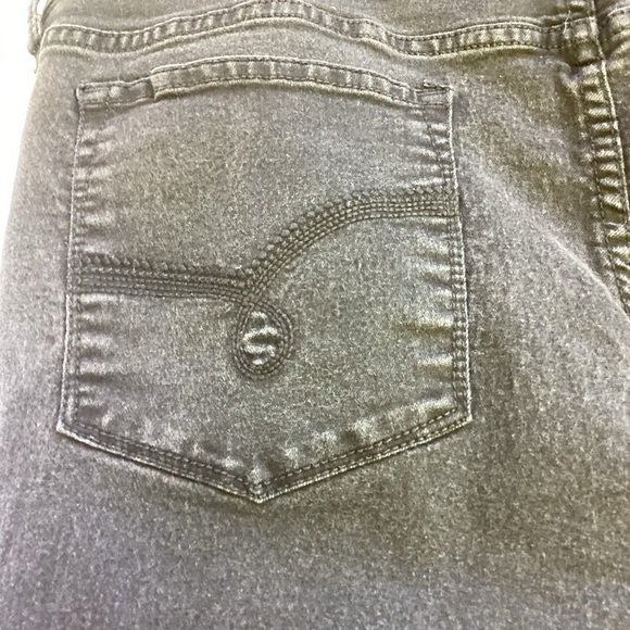 Lee Riders black midrise straight leg jeans, size 20M - Picture 7 of 11